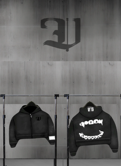 Cropped Chaos Heavy Jacket